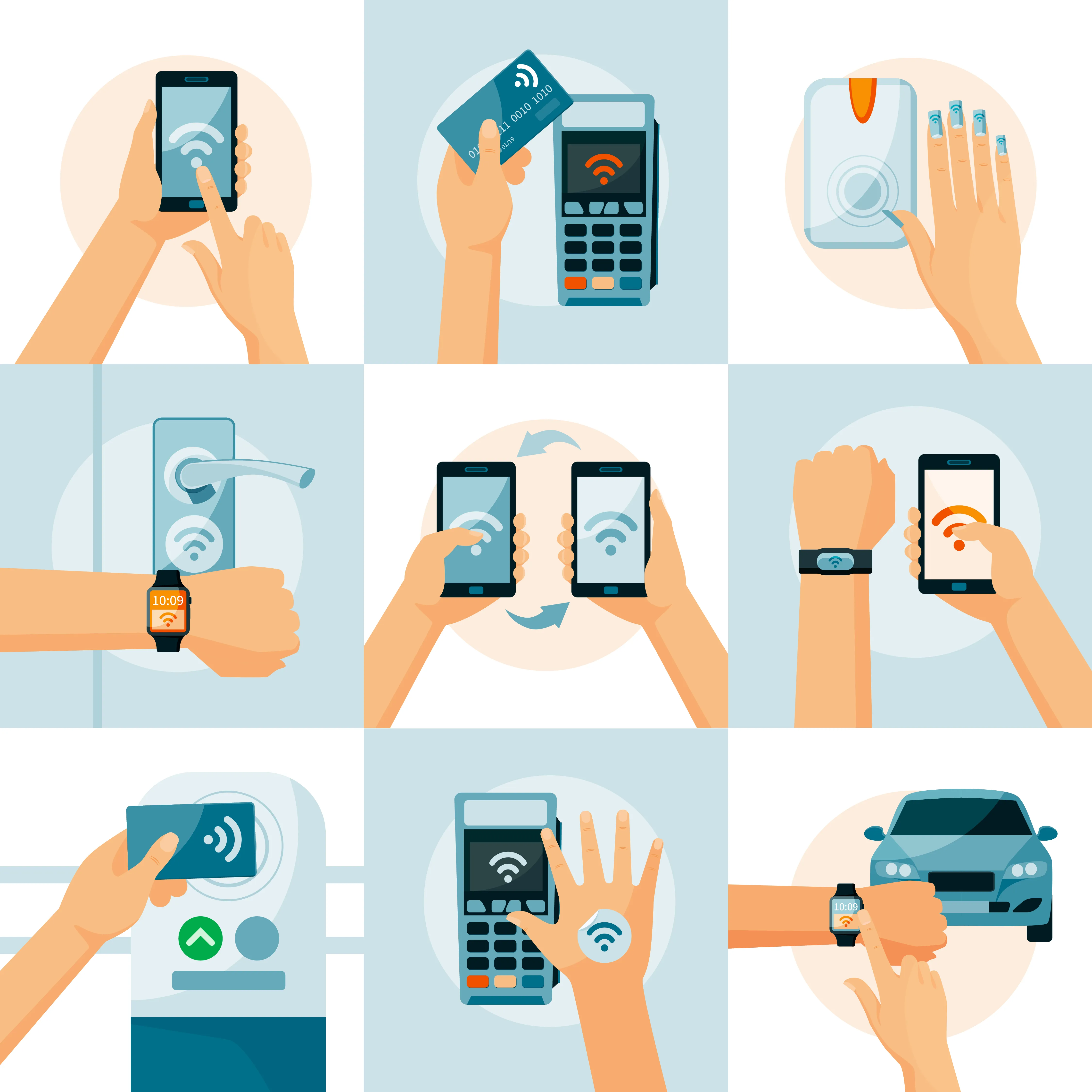 Access control installation Dubai UAE: Matrix biometric RFID mobile credentials