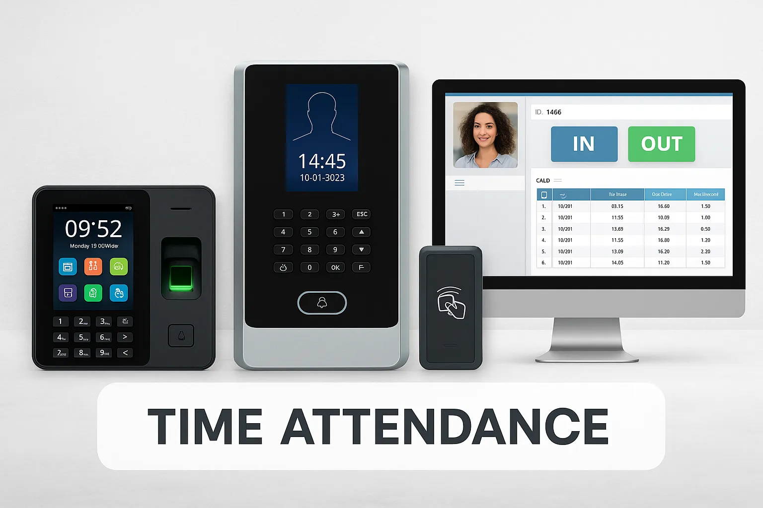 Biometric and face recognition attendance terminals for UAE businesses